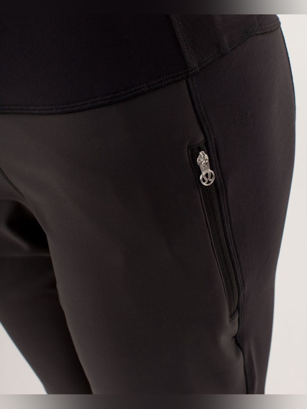 NWT Lululemon Athletica Run: Bold In The Cold Pant Womens Size 10 Black NEW Rare - Picture 3 of 15